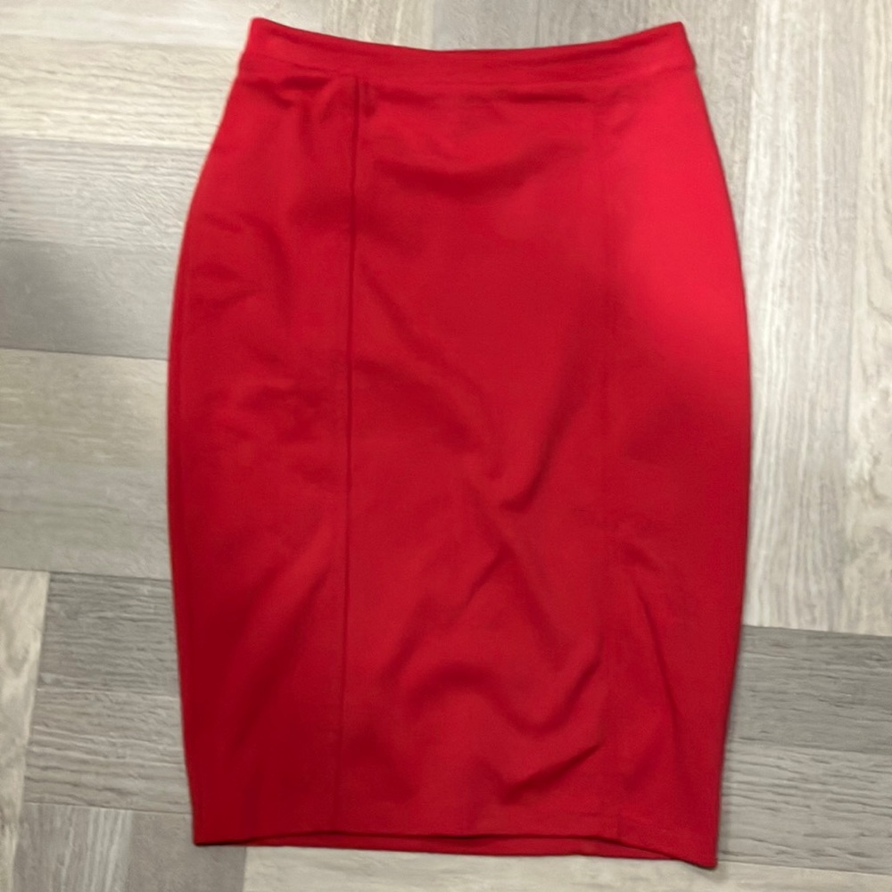 Hot Pink Pencil BodyCon Skirt